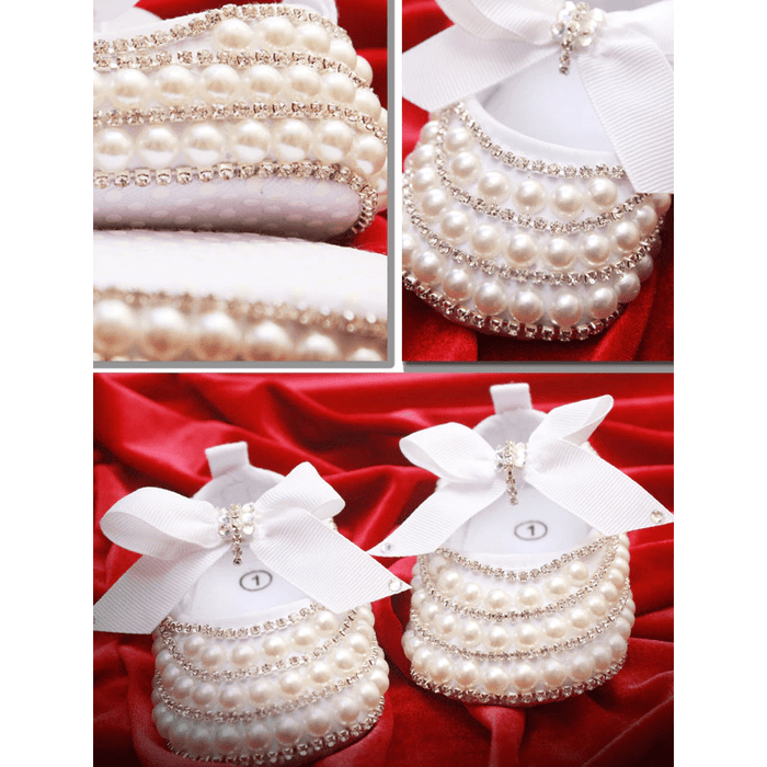 Newborn Pearl Shoes - Cozy Nursery