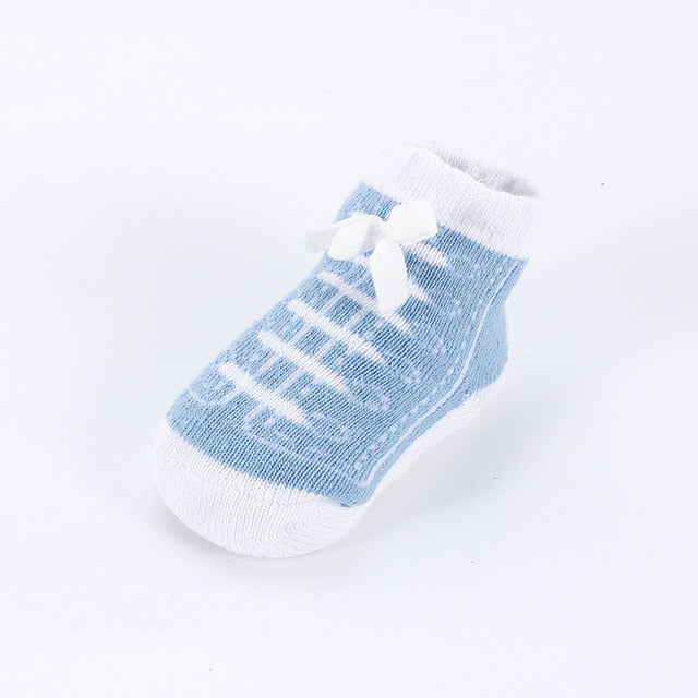 Newborn Shoe Socks - Cozy Nursery