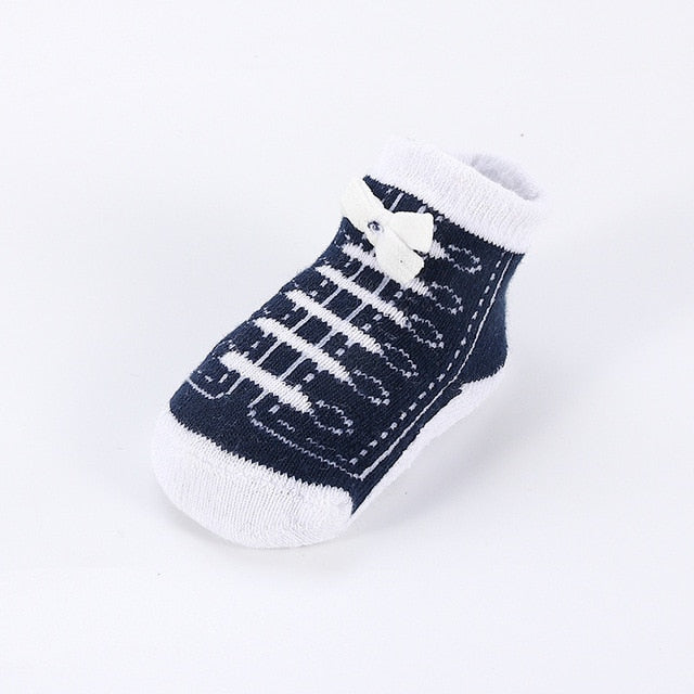 Newborn Shoe Socks - Cozy Nursery