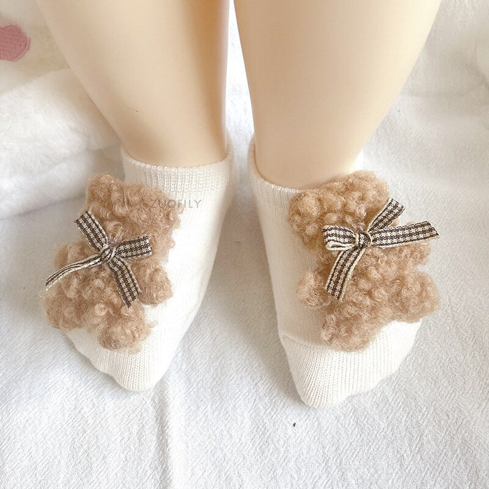 Newborn Soft Bear socks