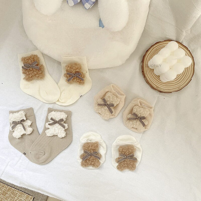 Newborn Soft Bear socks