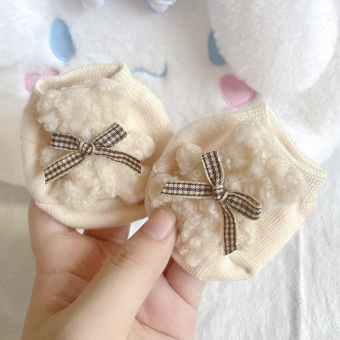 Newborn Soft Bear socks