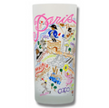 Paris Frosted Glass Tumbler