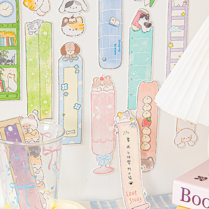 Paws & Pages Bookmarks - Set of 30