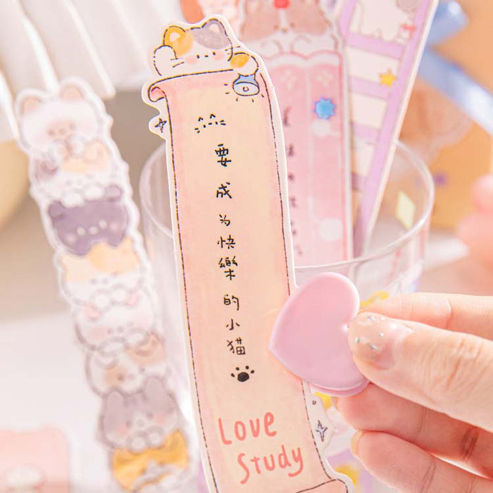 Paws & Pages Bookmarks - Set of 30