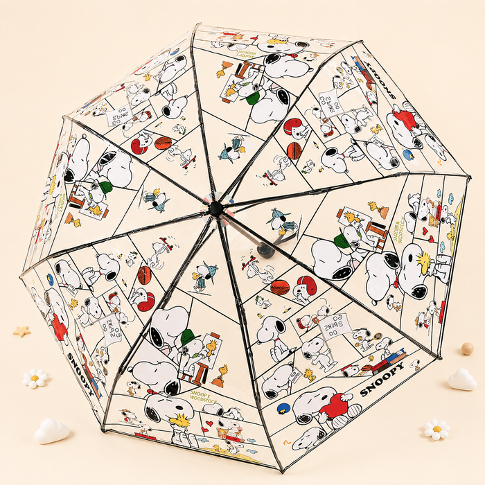 Peanuts Snoopy Transparent Umbrella