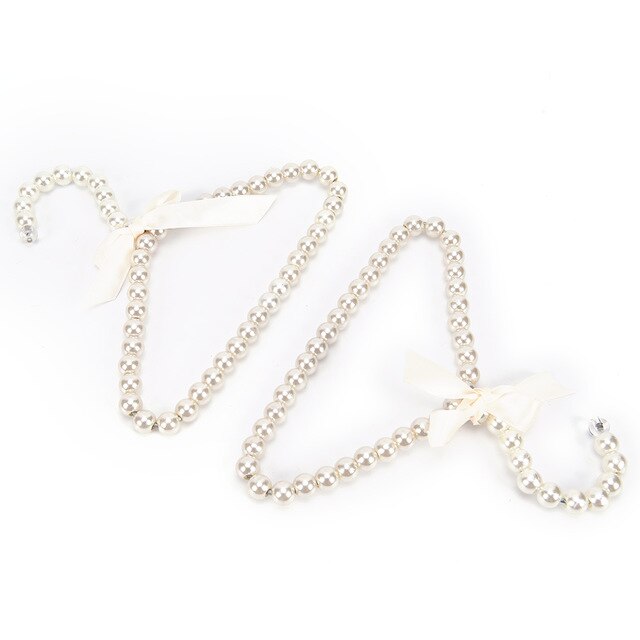 Pearl Beaded Coat Hangers - Cozy Nursery