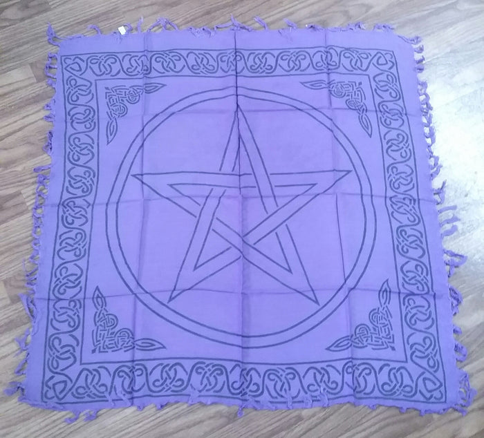 PENTACLE ALTAR CLOTH 36X36