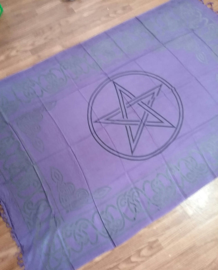 PENTACLE ALTAR CLOTH 44X72