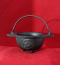 PENTACLE CAST IRON CAULDRON 3in.