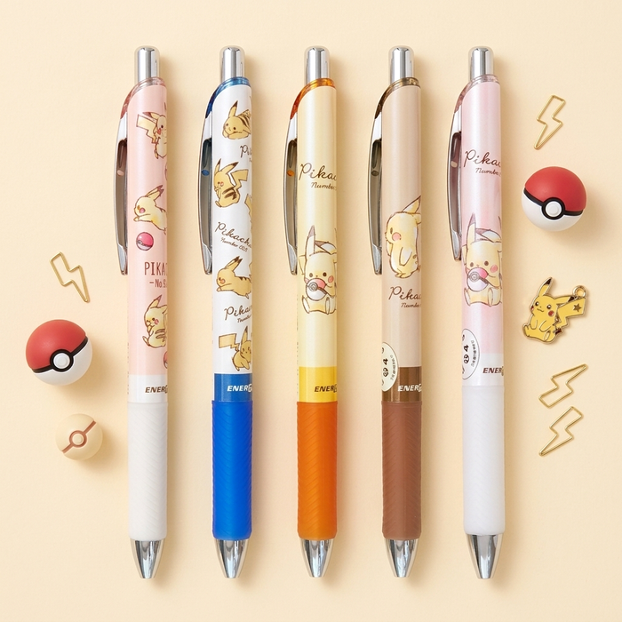 Pentel Energel Gel Pen - Pikachu Number 205 - Limited Candy Quest Collection