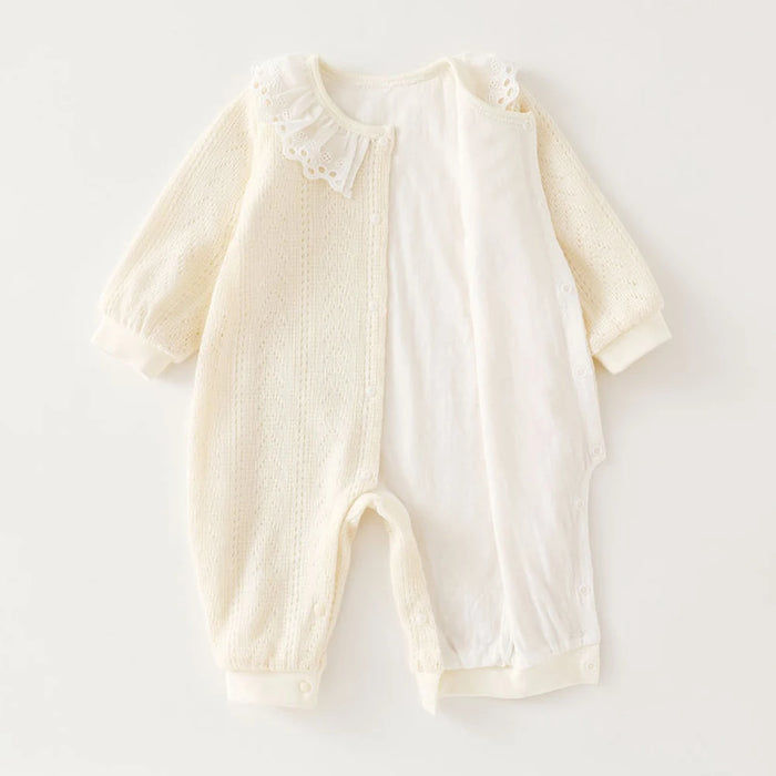 Peter Pan Collar Baby Rompers
