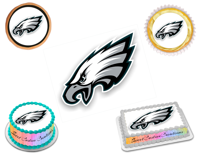 Philadelphia Eagles Edible Image Frosting Sheet #71 (70+ sizes)