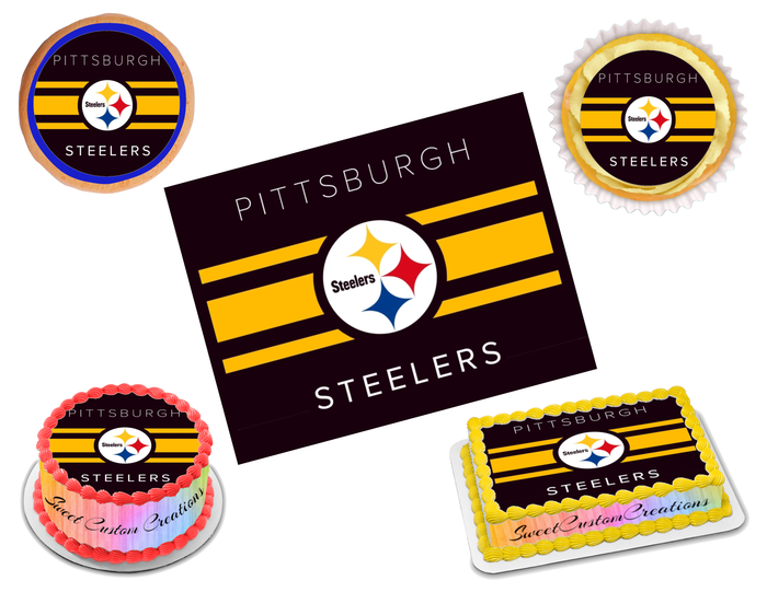 Pittsburgh Steelers Edible Image Frosting Sheet #67 (70+ sizes)