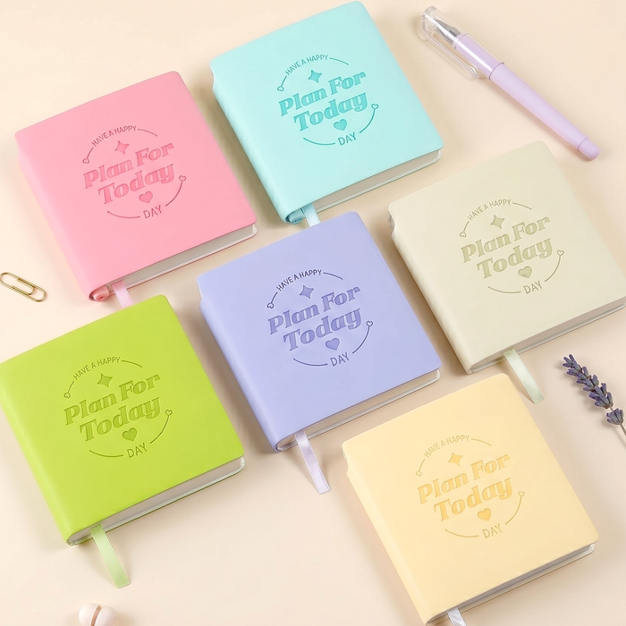 Plan For Today Square Pocket Planner + Pen