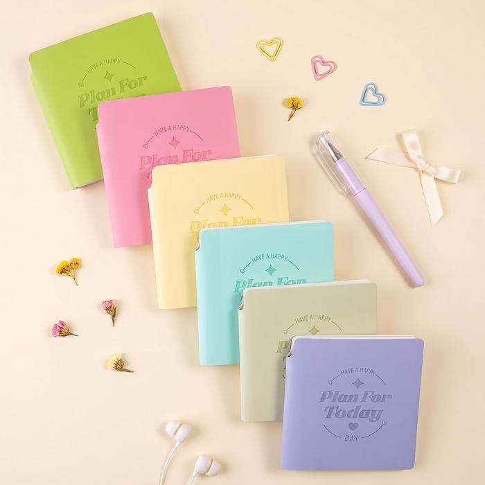 Plan For Today Square Pocket Planner + Pen