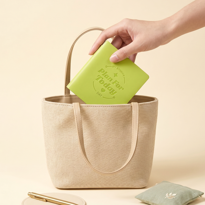 Plan For Today Square Pocket Planner + Pen