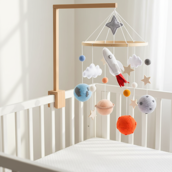 Planet Baby Crib Mobile - Cozy Nursery