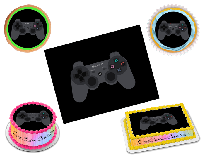 Playstation Edible Image Frosting Sheet #3 (70+ sizes)