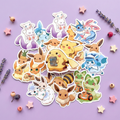 Pokémon Chibi Stickers - Set of 60