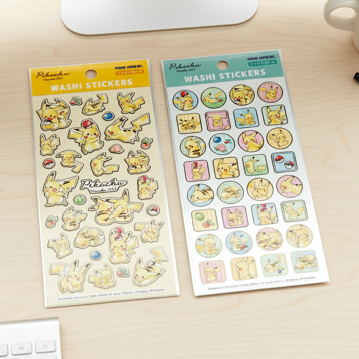 Pokemon Pikachu Number 025 Stickers