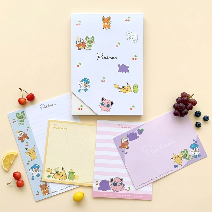 Pokemon Pocket Monsters Large Notepad - Limited Edition - Blue