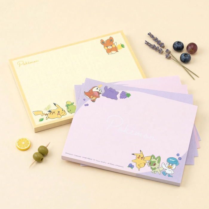 Pokemon Pocket Monsters Large Notepad - Limited Edition - Blue
