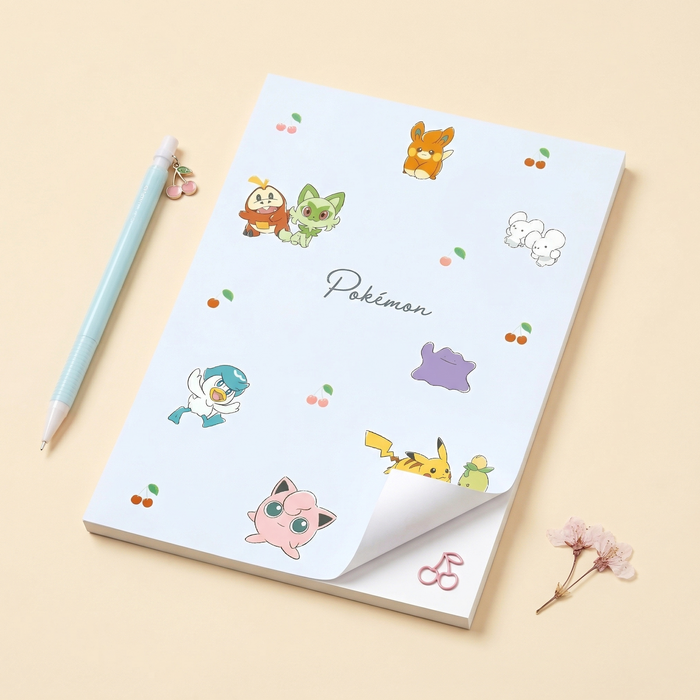 Pokemon Pocket Monsters Large Notepad - Limited Edition - Blue