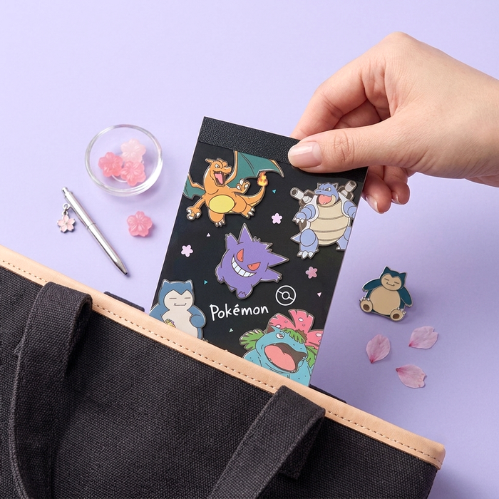 Pokémon Sakura Bloom Memo Pad - Limited Edition - Midnight Sakura