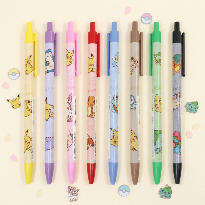 Pokémon Slim Click Gel Pen – 0.38mm