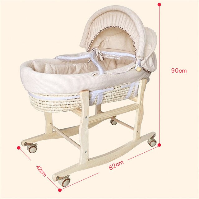 Portable Baby Basket - Cozy Nursery