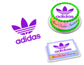 Adidas Purple Logo Edible Image Frosting Sheet #4 Topper (70+ sizes)