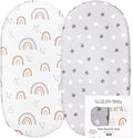 Rainbow Crib Mattress Cover Set of 2