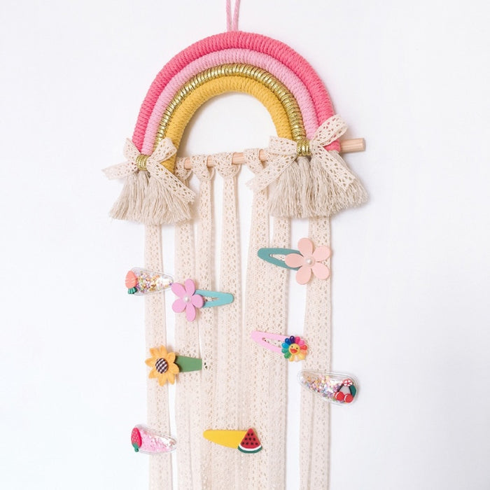 Rainbow Hair Pins Holder - Cozy Nursery