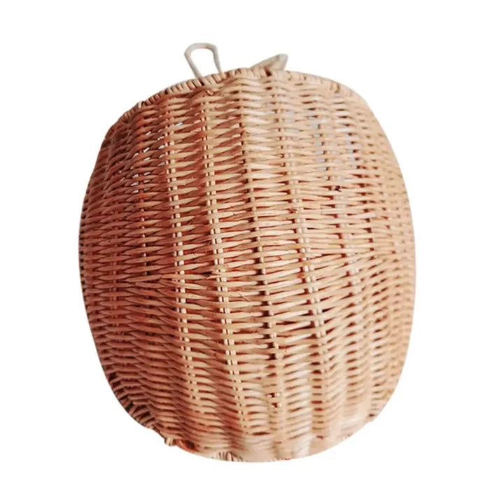 Rattan Pear Shape Storage Basket - Cozy Nursery