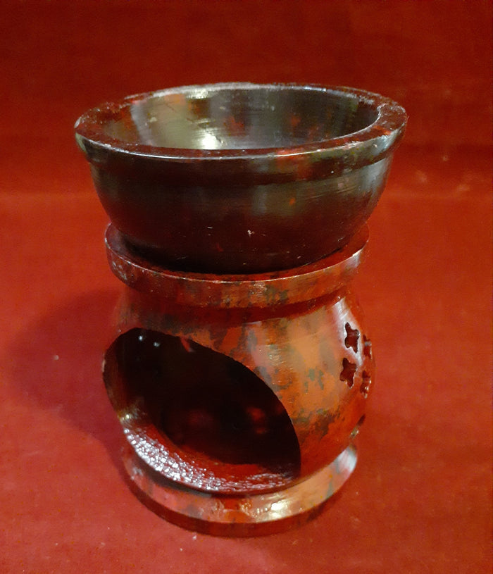 RED SOAPSTONE OIL BURNER