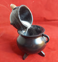 RESIN CAULDRON BACKFLOW INCENSE BURNER