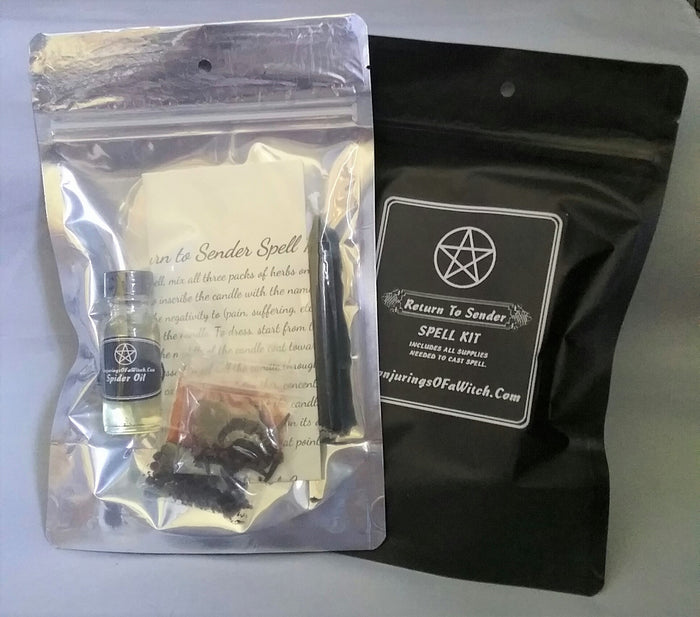 RETURN TO SENDER SPELL KIT
