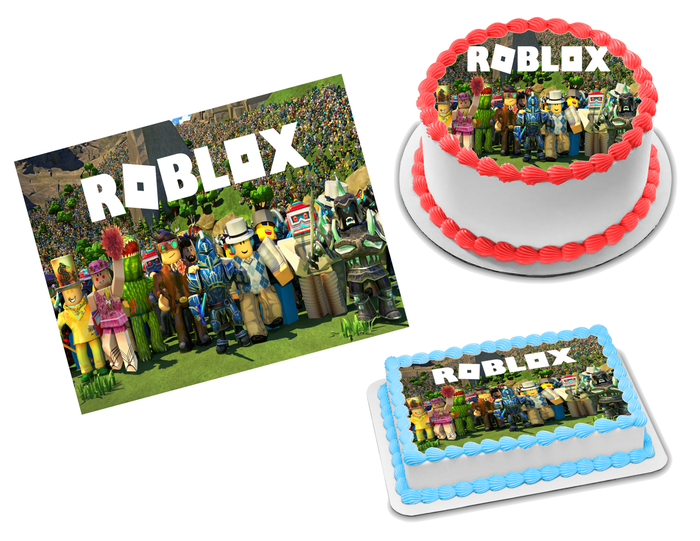 Roblox Edible Image Frosting Sheet #1 (70+ sizes)
