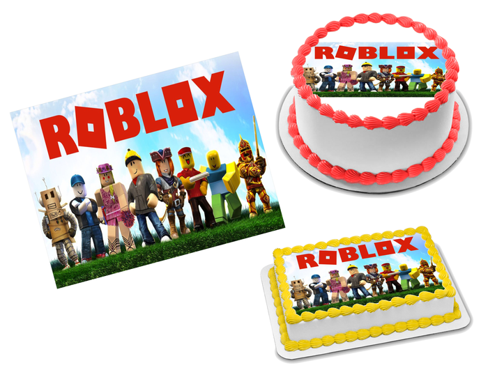Roblox Edible Image Frosting Sheet #5 (70+ sizes)