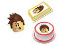 Roblox Logo Head Edible Image Frosting Sheet #8 (70+ sizes)