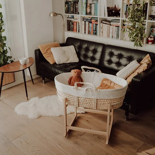 Rocking Bassinet Stand - Cozy Nursery