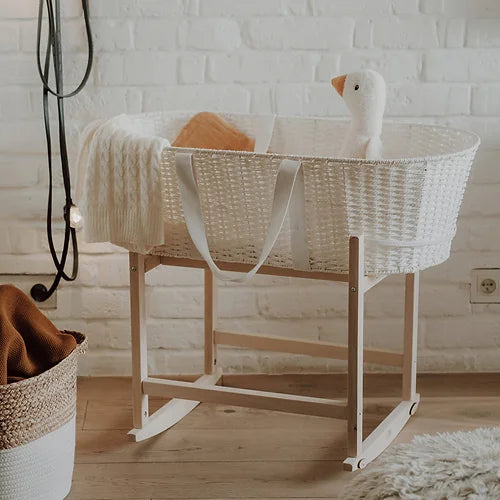 Rocking Bassinet Stand - Cozy Nursery