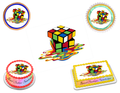 Rubik's Cube Melting Edible Image Frosting Sheet #1 (70+ sizes)
