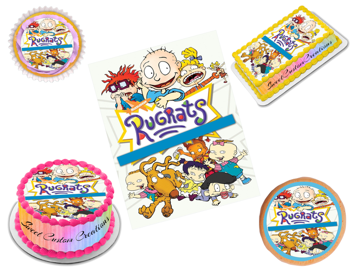 Rugrats Edible Image Frosting Sheet #10 (70+ sizes)