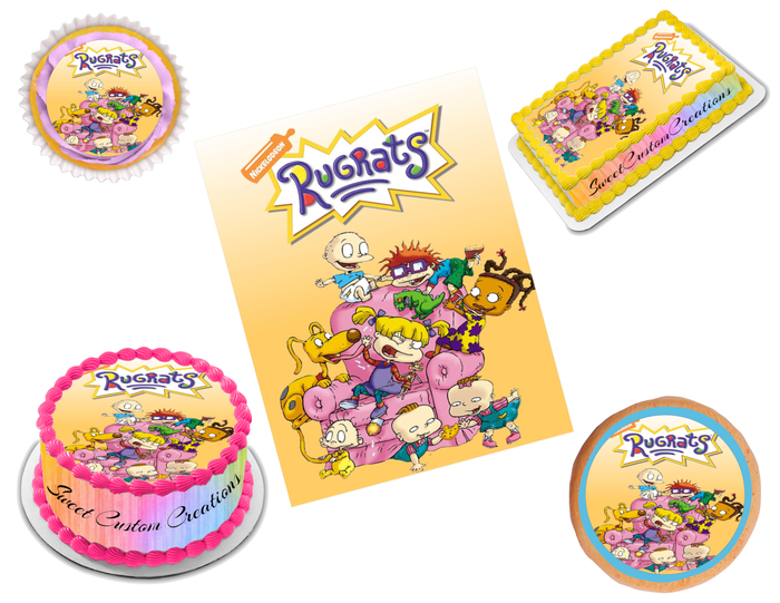Rugrats Edible Image Frosting Sheet #13 (70+ sizes)
