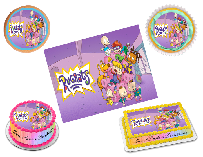 Rugrats Edible Image Frosting Sheet #14 (70+ sizes)