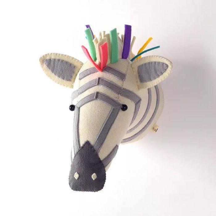 Safari Animal Head Wall Décor - Cozy Nursery