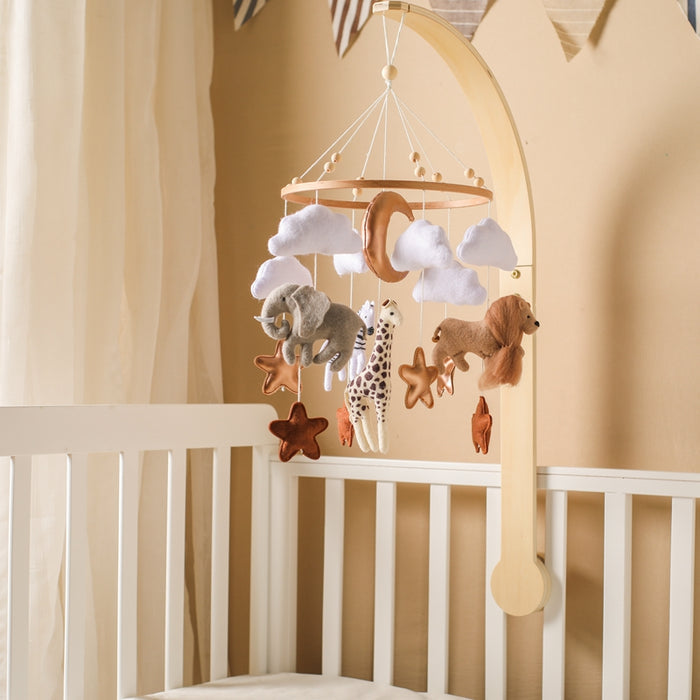 Safari Baby Crib Mobile - Cozy Nursery