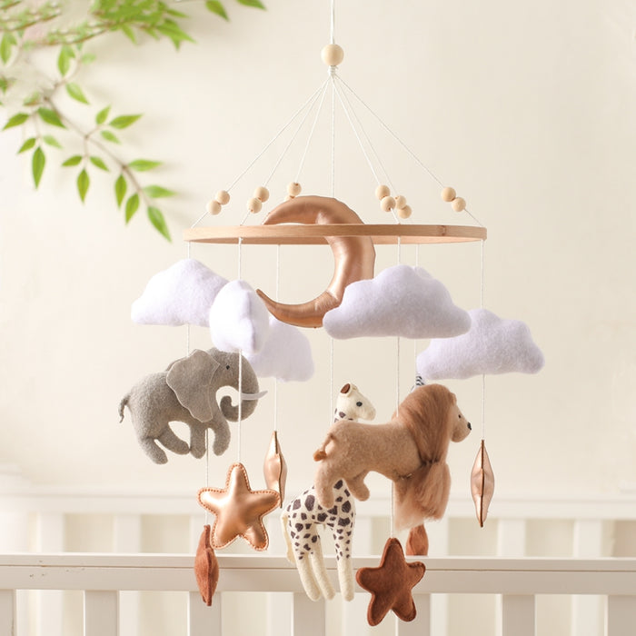 Safari Baby Crib Mobile - Cozy Nursery
